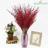 11Pcs Jasmine Artificial Flower Stem For Home Decor In 4 Colors Red Easyff