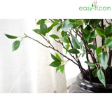 1Pcs Artificial Branch With Leaves Real Touch For Home Decor Wedding Products Easyff