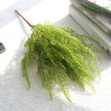 1Pcs Fern Artificial Leaf Bouquet Real Touch In 3 Colors Green Artificial Plant Easyff