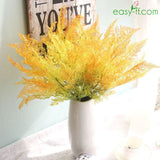 1Pcs Fern Artificial Leaf Bouquet Real Touch In 3 Colors Artificial Plant Easyff