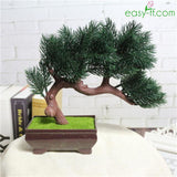 Artificial Potted Bonsai Pine Green Easyff