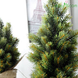 Real Touch Artificial Mini Christmas Tree For Home Decoration Artificial Flower Easyff