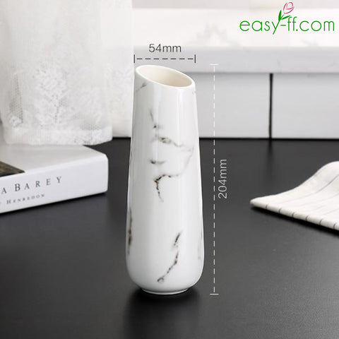 White Ceramic Vase #10360952 Easyff