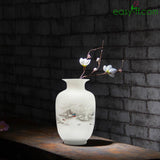 Winter Landscape Ceramic Vase Easyff